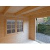 Casas de madera modernas modelo RHON INTERIOR INCOLORO