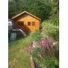 Casas de madera con altillo BERLIN - roble