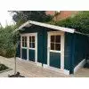 Casitas de madera FRAGA azul