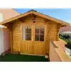 Casitas de madera ALBACETE frente
