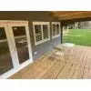 Casas prefabricadas JEREZ 598x500+240cm - 44 MM - ENTRADA