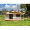 Casas de madera con estancias y porche PALMAR