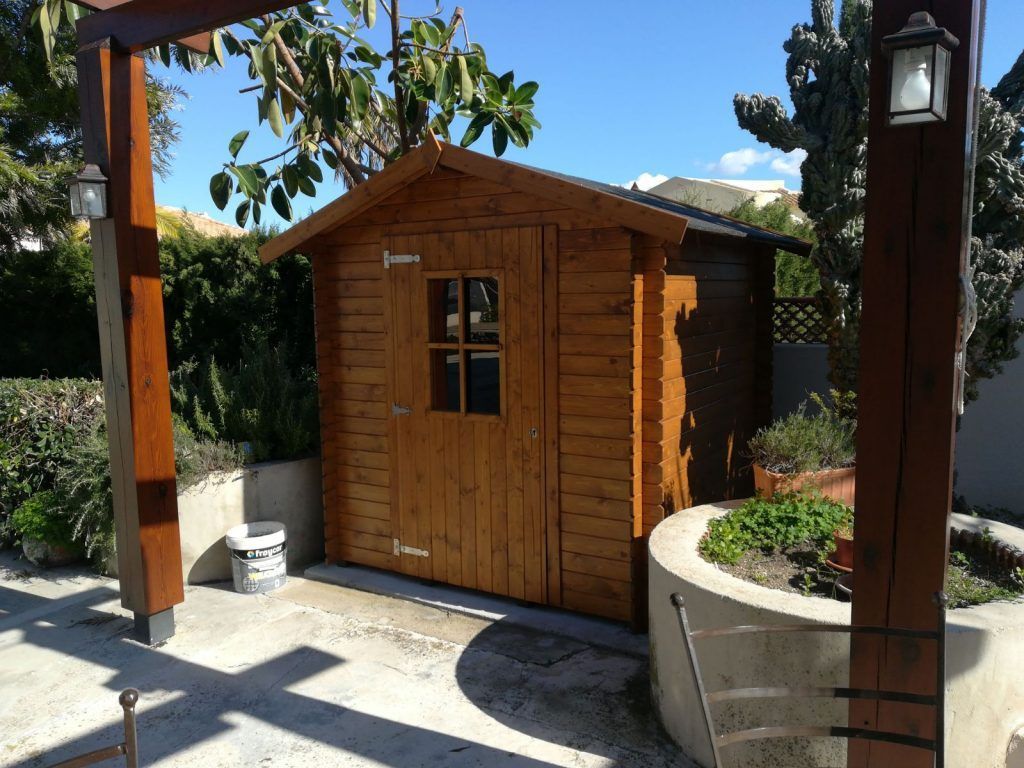 Casetas de madera para jardín - casas de clientes