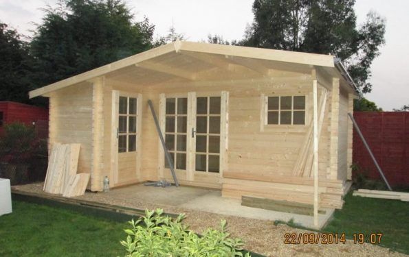 Como montar una casa de madera Wolfgang montada