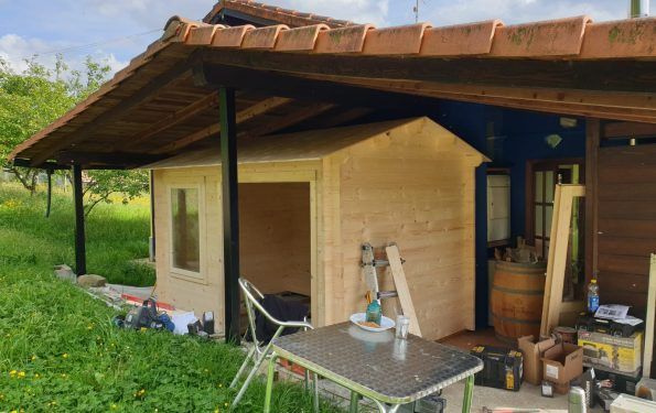 Caseta de madera montaje imposible - casas de madera