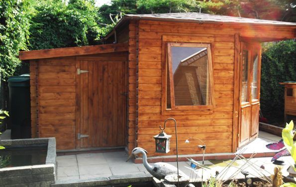 Anexos de madera para casas de madera - casas de clientes