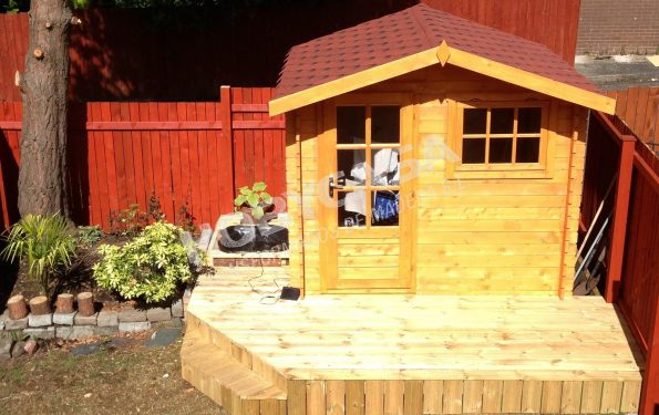 Casetas de madera para jardin a medida Onyx