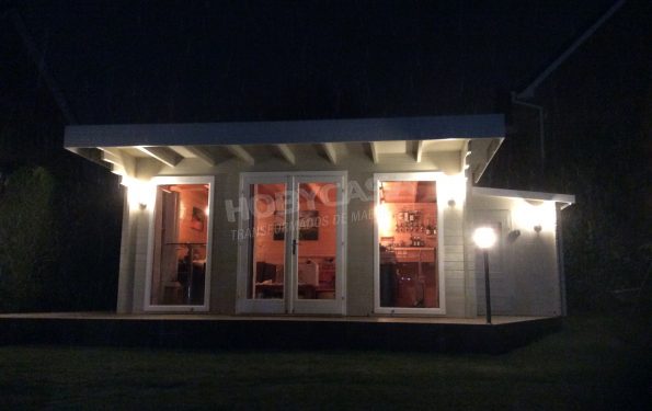Caseta bar para jardin Yorick noche