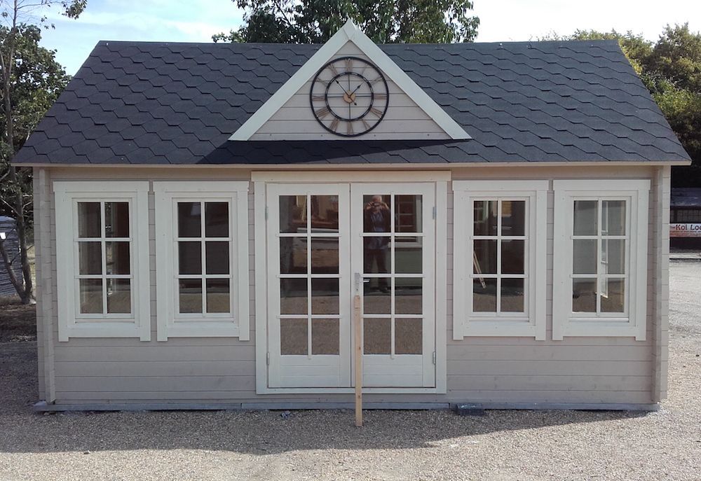 Ideas para pintar casas de madera, cómo pintar casas de madera