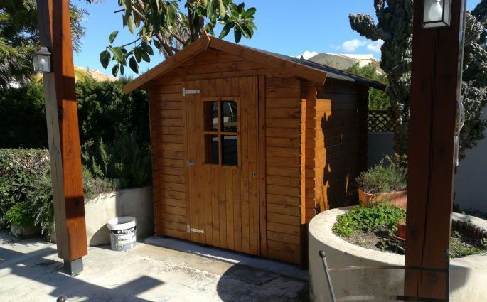 Casetas de madera para jardín - casas de clientes