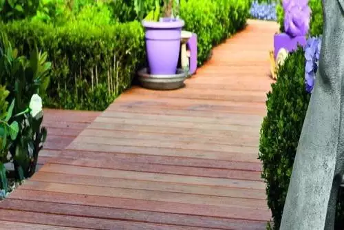 Madera tropical para exterior