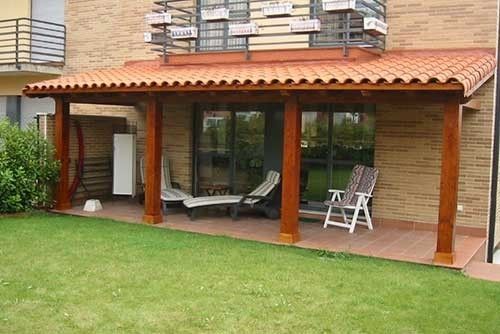 Porches de madera modernos