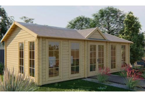  Cabañas de madera de 30 m2 a 45 m2 