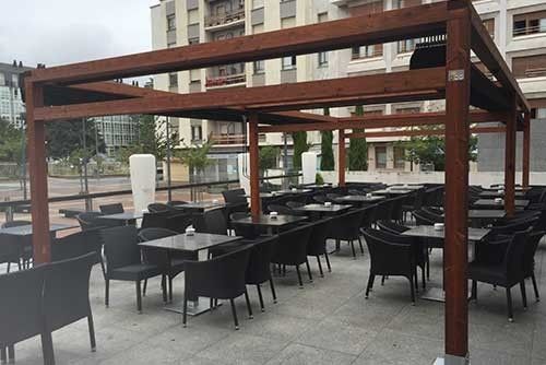 Pérgolas de madera  en kit