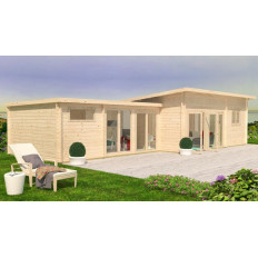 Casas Prefabricadas de Madera Burgos - 3 dormitorios - 55 m2