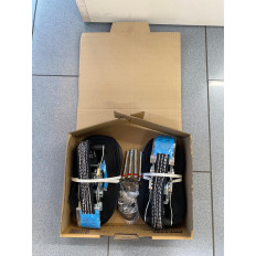 Sistema de sujeción con cinchas - zonas de mucho viento