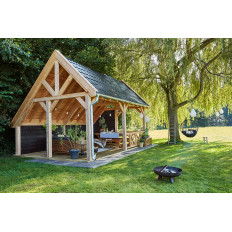 Pérgola Billund tipo 2 - 600x460 cms