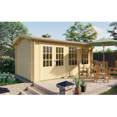 Casas de Madera Prefabricadas Arucas - Diáfana - 13 m2 - Modelo Aiste