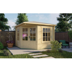 Casas de Madera Prefabricadas Manacor - Diáfana - 7 m2 - Modelo Asmund