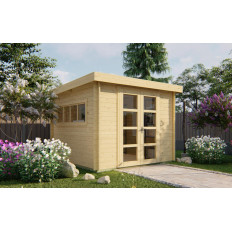 Casas de Madera Vedra - Diáfana - 8 m2 - Modelo Bodine