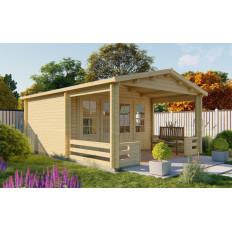 Casas de Madera Mahón - Diáfana - 13 m2 - Modelo Bolton