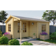 Casas de Madera Cazorla - Diáfana - 17 m2 - Modelo Johan