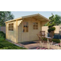 Casas de Madera Roquetas - Diáfana - 9 m2 - Modelo Riho