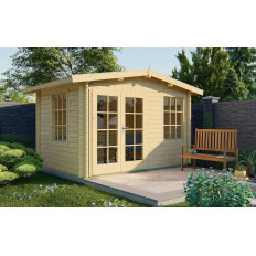 Casas de Madera Prefabricadas Castilla - 7 m2 - Diáfana - Modelo Philip