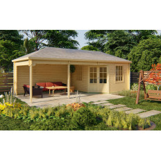 Casas de Madera Úbeda - Diáfana - 10 m2 - Modelo Paiva