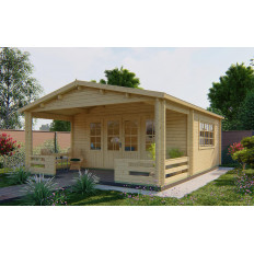 Casas de Madera Lepe - Diáfana - 22 m2 - Modelo Nottingham