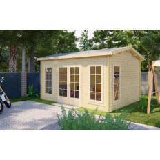 Casas de Madera Baracaldo - Diáfana - 14 m2 - Modelo Arne