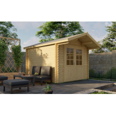 Casas de Madera Prefabricadas Getafe - Diáfana - 8 m2 - Modelo Perlund