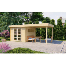 Casas de Madera Prefabricadas Cerceda - Diáfana - 8 m2 - Modelo Dellinger