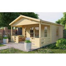 Casas de Madera Villajoyosa - Diáfana - 16 m2 - Modelo Heino