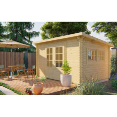 Casas de Madera Lérida - Diáfana - 10 m2 - Modelo Loya