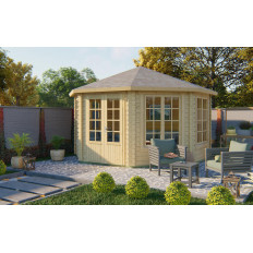 Casas de Madera Ames - Diáfana - 13 m2 - Modelo Lynn