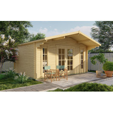 Casas de Madera Prefabricadas Yecla - Diáfana - 17 m2 - Modelo Gustav