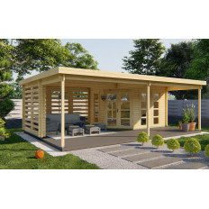 Casas de Madera Ciudadela - Diáfana - 11 m2 - Modelo Oletha