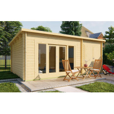 Casas de Madera Avilés - 1 dormitorio - 21 m2 - Modelo Meg