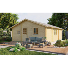 Casas de Madera Prefabricadas Málaga - 3 dormitorios - 48 m2