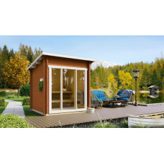 SAUNA TAMPERE XXS DE ABETO - 208X208 CMS