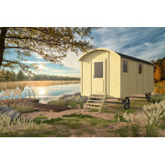 Casas de Madera Prefabricadas Cuenca - 14 m2 - Gypsy Caravan - Modelo Angelo