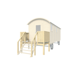 Escaleras para GYPSY caravan con entrada delantera