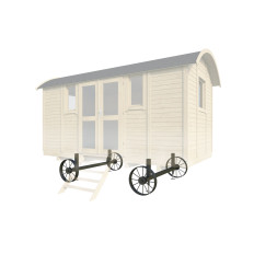 Kit de ruedas para casas de madera tipo Gypsy Caravan