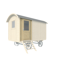 Panel extra con puerta simple medidas 120x198 cms para Gypsy Caravan