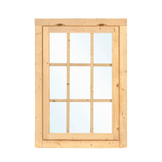VENTANA PARA CASETA W1 - 77X112 cms  (28-44 mm)