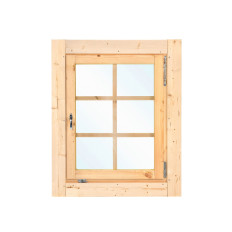 Ventana para caseta  L4 de 75,5x96,6 cms Doble acristalamiento (28-70mm)