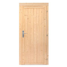 Puerta ciega para cabañas de 190x83 cms  (28 - 44mm).