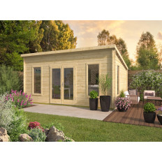 Casas de Madera Prefabricadas Calpe - 28 m2 - Diáfana