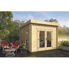 Casas de Madera Portbou - Diáfana - 9 m2 - Modelo Lee